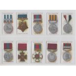 Cigarette cards, Taddy, Honours & Ribbons (set, 25 cards) (gd/vg)