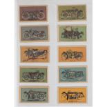 Trade cards, Thomson, Motor Cycles (set, 20 cards) (gd)