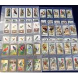 Cigarette cards, Birds, a collection of 5 sets, Wills (Australia) Birds of Australasia (100 cards,