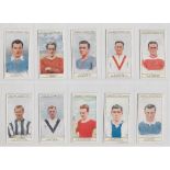 Cigarette cards, two sets, Ogden's Captains of Association Football Clubs & Colours (44 cards) &
