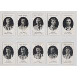 Cigarette cards, Taddy Prominent Footballers, Sheffield Utd, 15 cards, (No footnote, 13), R