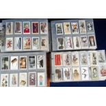 LOT WITHDRAWN - TO BE INCLUDED IN FUTURE SALE - Cigarette cards, 4 albums containing approx..