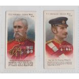 Cigarette cards, Taddy, VC Heroes - Boer War (41-60), 2 cards, nos 42 (gd) & 43 (vg) (2)