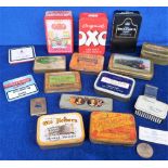 Advertising, tobacco, cigarette and sample tins to include Snake Charmer, Players 'No Name'