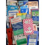 Football programmes, a collection of approx. 175 programmes 1950's onwards, many different clubs