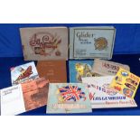 Cigarette & trade card albums, collection of 10 special albums all World travel, flags etc