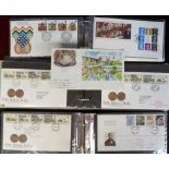 Stamps, Collection of mainly GB first day covers, some signed, housed in 8 albums.