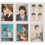 Trade cards, A&BC Gum, Beatles 2nd Series, 6 cards, nos 62, 71, 78, 92, 101 & 104 (2 with marks to