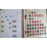 Stamps, Collection of Canadian stamps 1851-1967 in blue viscount album together with 3 all world