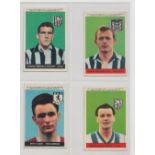 Trade cards, A&BC Gum, Footballers, (Planet, 1-46) 'X' size (set, 46 cards) (gd)