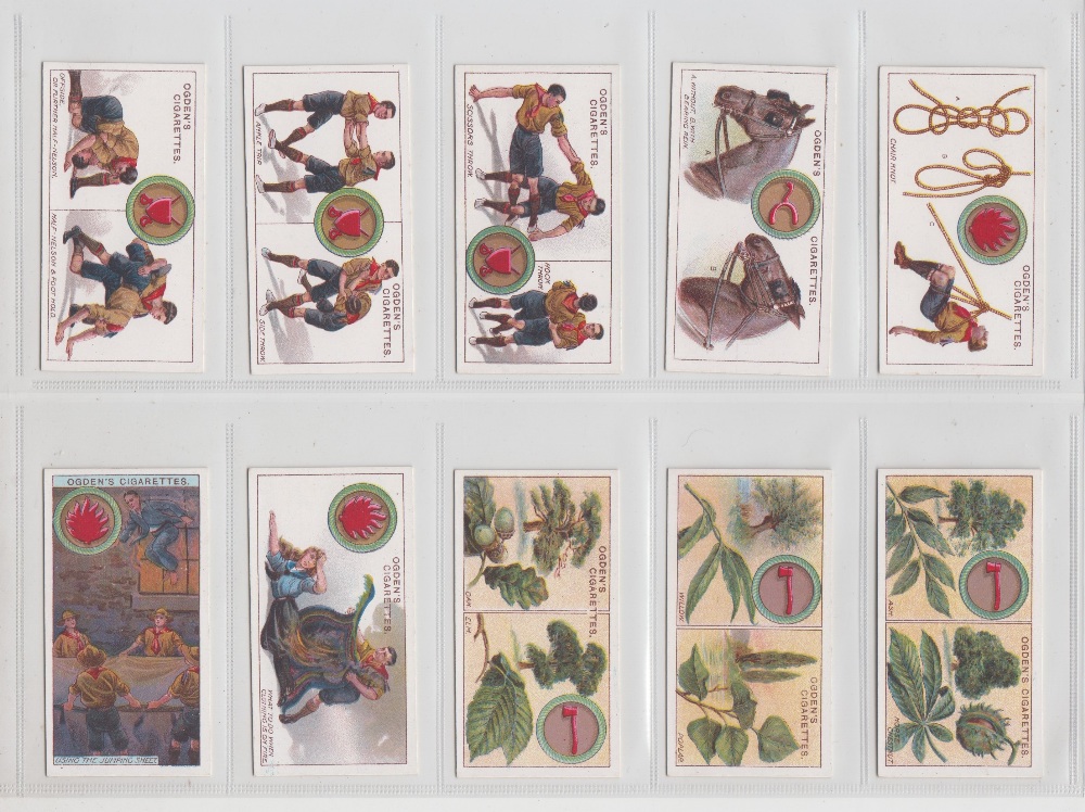 Cigarette cards, Ogden's, Boy Scouts, (4th Series) (set, 50 cards) (vg)