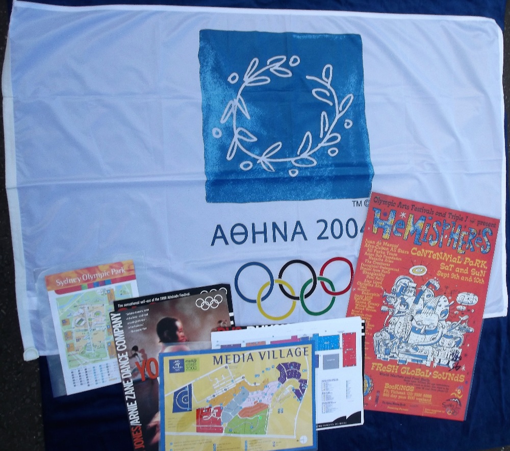 Olympic Games posters etc, Sydney 2000, selection of 9 promotional & information posters, 42cm x - Image 2 of 2