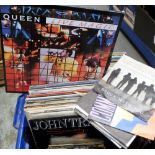 Vinyl Records, a collection of 50+ LPs mostly 1980s various artists inc. ELO, Transvision Vamp,