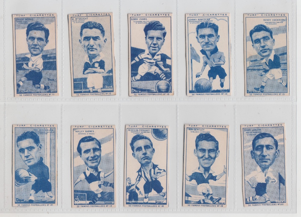 Cigarette cards, two sets, Ogden's Captains of Association Football Clubs & Colours (44 cards) & - Image 2 of 2