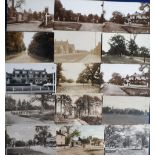 Postcards, a good selection of 51 cards of Frimley Surrey inc. RP's of Portsmouth Rd (Collier B936),