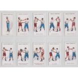 Cigarette cards, Ogden's, Boxing, (set, 25 cards) (vg)