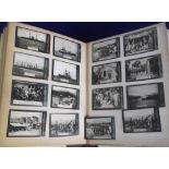 Cigarette cards, Ogden's, Guinea Golds, a large folder containing a collection of corner-mounted