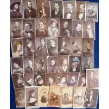 Photographs, a collection of approx. 40 historical carte-de-visite style images 1870's, each