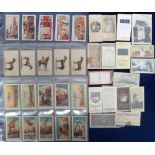 Cigarette cards, 20 sets, mostly wrapped inc. Morris Victory Signs, Mitchell's The World of