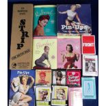 Glamour, collection of small pin-up books inc. 'Brunettes', 'Blondes' and 'Redheads' by Bernard of