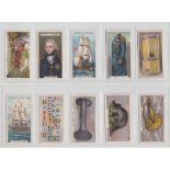 Cigarette cards, Wills, Nelson Series, (set, 50 cards) (gd)