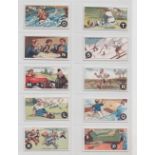 Cigarette cards, three sets, Ogden's ABC of Sport (25 cards, gen gd) & Boguslavsky Sports Records (