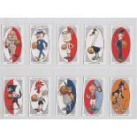 Cigarette cards, Ogden's AFC Nicknames (set, 50 cards) (set, 50 cards) (ex)