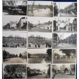 Postcards, Herts, a good RP selection of 27 cards of Bushey Herts inc. Jubilee Decorations,
