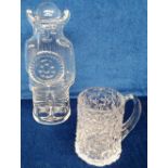 Collectables, Swedish SEA hand made glass Viking (approx. height 10") sold together with a