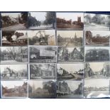 Postcards, Northants, a collection of approx. 80 topographical cards of Northamptonshire mostly
