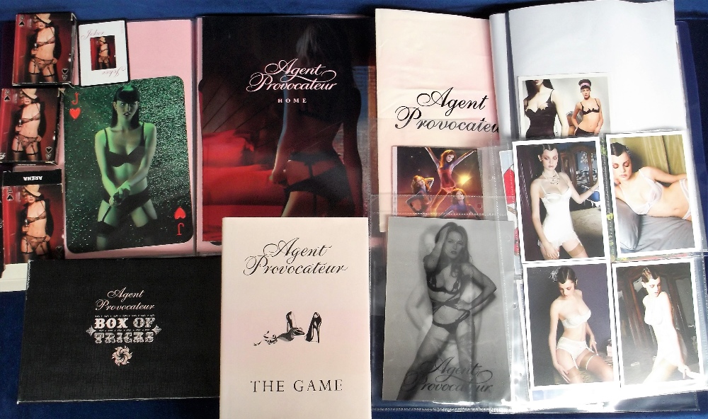 Glamour, Agent Provocateur, selection of promotional items inc. 'The Game' complete with all cards