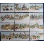 Tony Warr Collection, Postcards, a good early chromo selection of 34 Tuck published cards of