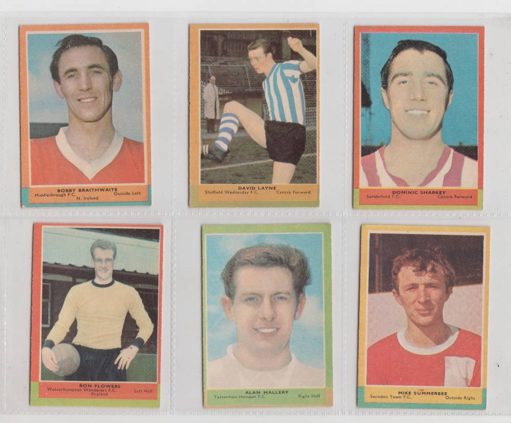 Trade cards, A&BC Gum, Footballers, (Quiz 104-149) 'X' size (set, 46 cards) (mostly gd, checklist - Image 8 of 10