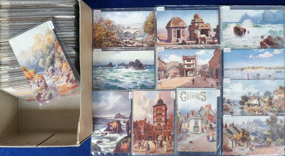 Postcards, a collection of approx. 300 cards all published by Tuck and arranged in series - Image 3 of 3