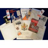 Ephemera, WW1 and WW2 to include 'The WAAC' booklet, 'The Girl Who Takes The Man's Place' booklet,