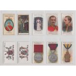 Cigarette cards, Taddy, ten type cards, Famous Jockeys (With Frame) (1), Coronation Series (1),