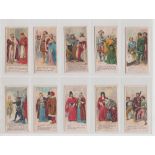 Cigarette cards, Ogden's, Shakespeare Series (Unnumbered) (set, 50 cards) (a few with slight