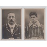Cigarette cards, Phillips, Cricketers, Premium Issue, PF, Somerset, four cards, nos 89c, 99c, 100c &
