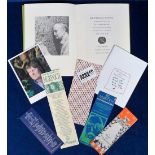 Ephemera, Iris Murdoch related items comprising a signed limited edition of her address on