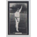 Cigarette card, Cricket, Smith's, Champions of Sport (Blue back), type card, E. Jones (vg) (1)