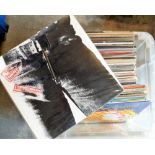 Vinyl Records, a collection of approx. 65 LPs 1960s onwards inc. Rolling Stones (several) Sticky