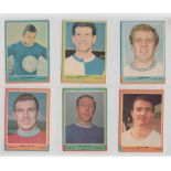 Trade cards, A&BC Gum, Footballers, (Quiz 59-103) 'X' size (set, 45 cards) (a few with slight
