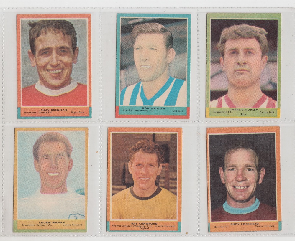 Trade cards, A&BC Gum, Footballers, (Quiz 104-149) 'X' size (set, 46 cards) (mostly gd, checklist - Image 3 of 10