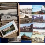 Postcards, a mixed age collection of over 700 Foreign Railway related cards. Including stations,