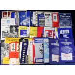 Football programmes, a mixed selection of 80 programmes from the 1960's, various clubs inc.