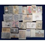 Cigarette cards, a collection of 25 wrapped sets, (not individually checked but all appear complete)