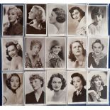 Postcards, Cinema, a collection of approx. 50 Picturegoer cards all RP's of Actresses inc. Norma