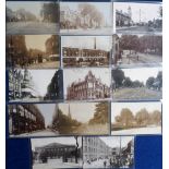 Postcards, a good RP selection of 14 cards of Reading inc. Junction of Kings & London Rd,