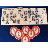Football, World Cup 1966, large German issue brochure, 64 pages in various languages, with portraits