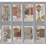 Cigarette cards, Mitchell's, 2 sets, Village Models 'A' Series (25 cards) & 2nd Series (not